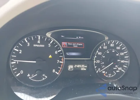 2015 Nissan Pathfinder Platinum из США, поврежденный, VIN 5N1AR2MN9FC623986